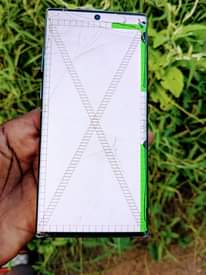 A picture of Samsung Note10plus krek but sehm ndgo inatouch kwa pen gb256