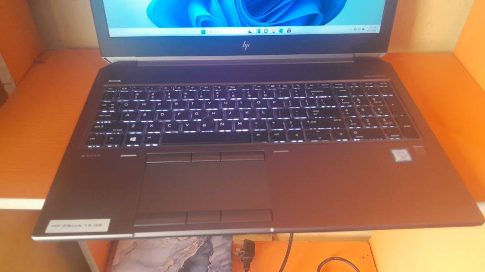 A picture of HP zbook 15