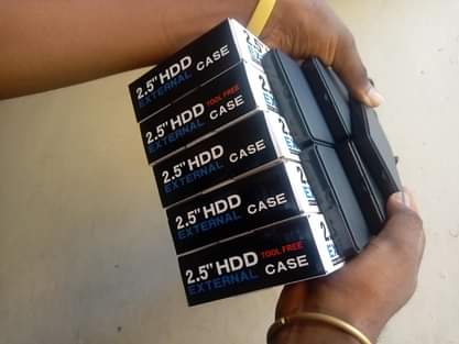 A picture of External hard disk storage