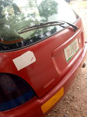 A picture of Toyota starlet automatic transmission Engine and gear location ibadan price