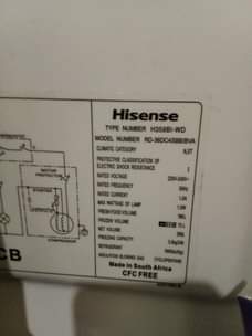 A picture of Fridge freezer