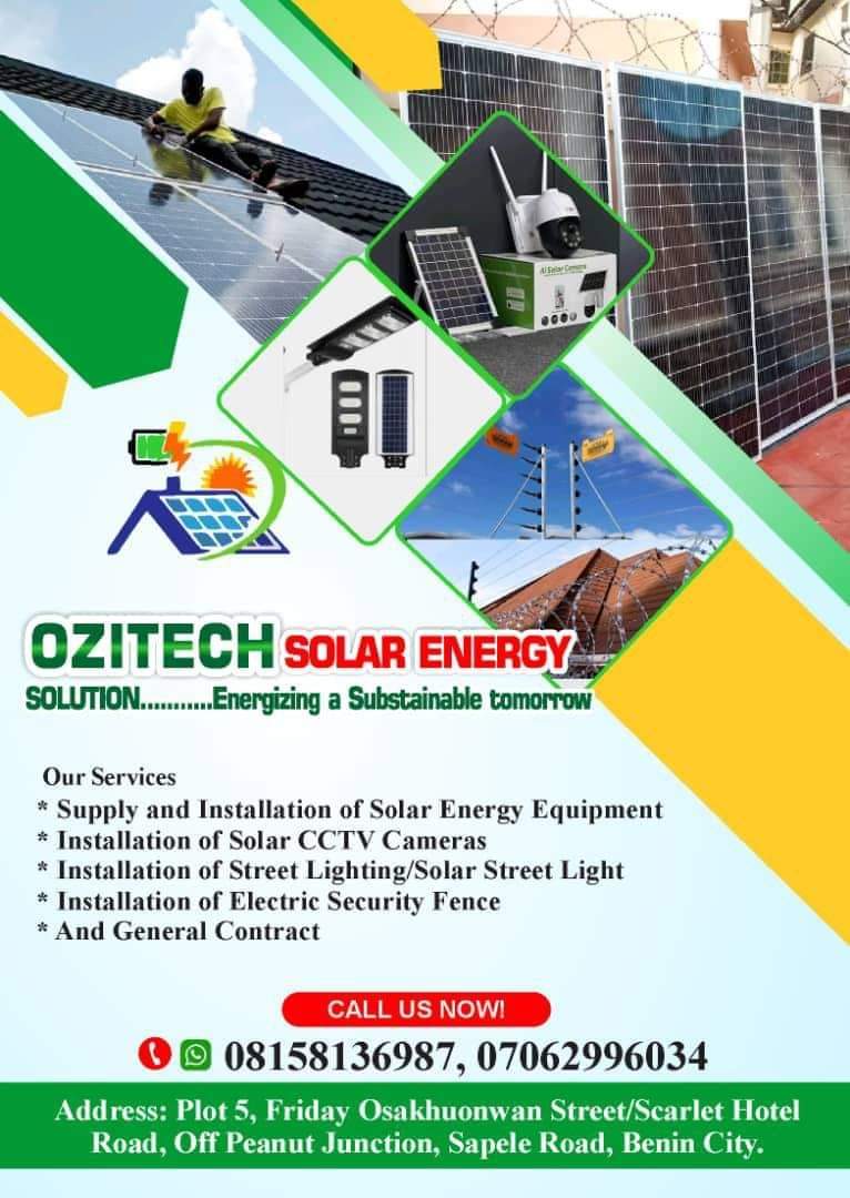 A picture of Solar installation