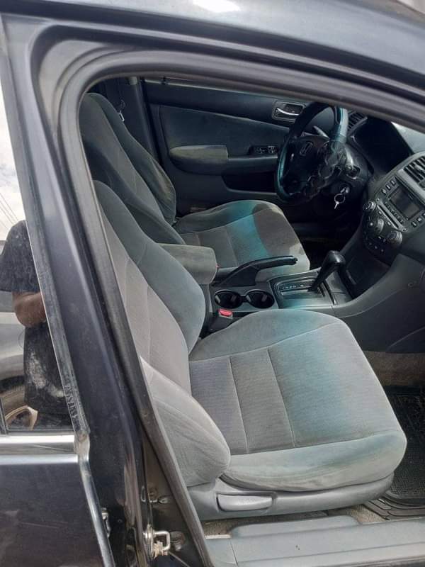 A picture of Eod with untampered engine and gear AC freeze Interior very