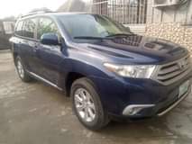 A picture of TOYOTA HIGHLANDER 2013 5 8M NAIRA SHARP BELGIUM TYPE