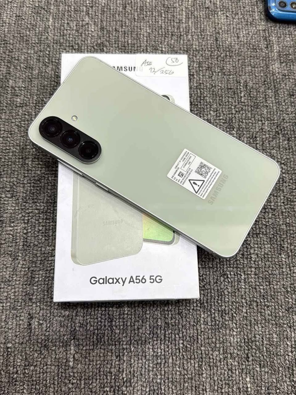 A picture of Samsung galaxy A56 5G at 600k Storage 256gb 12gb rm