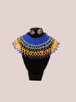 A picture of Zulu African necklace