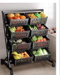 A picture of Kitchen rack