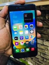 A picture of Used Iphone 8 plus battery 100 64gb storage Call whatsapp