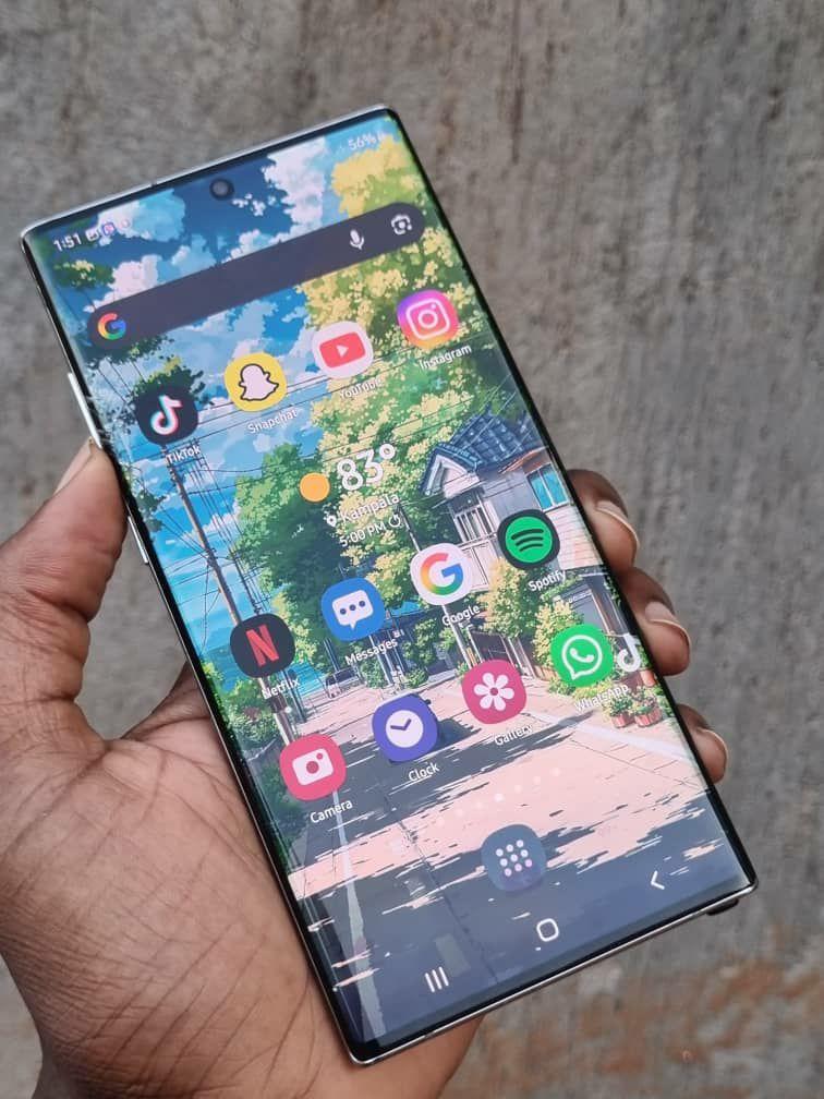 A picture of Samsung galaxy note 10 plus
