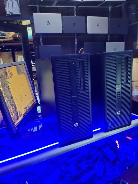 A picture of computer set