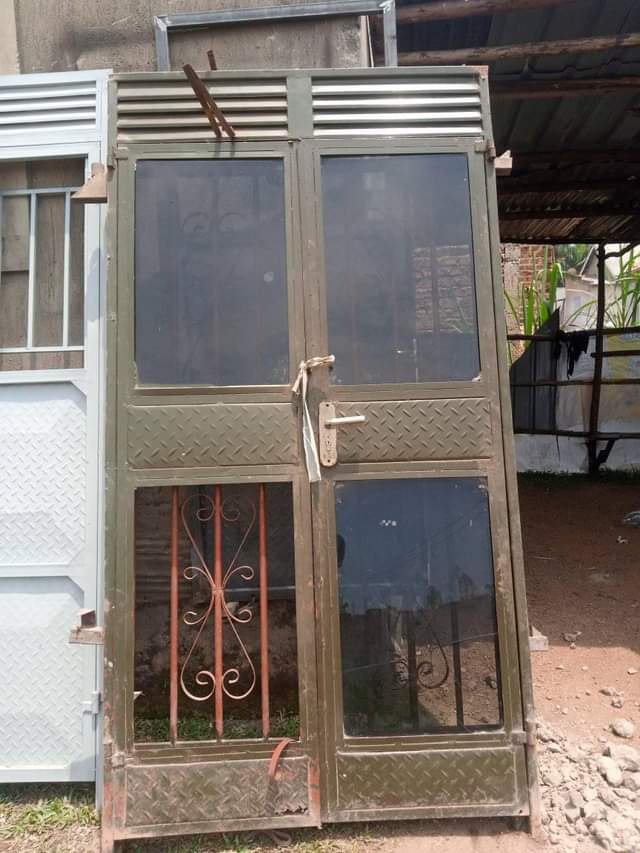 A picture of 4 8 double door with glasses