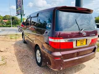 A picture of Alphard mwanza call WhatsApp 0686108116
