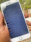 A picture of IPhone 6plus Internal storage 64gb Bh100 Haina fingerprint 195k Hakuna
