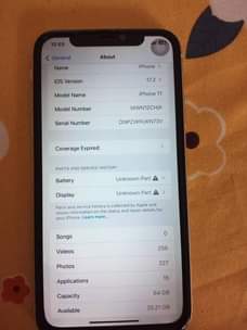 A picture of Iphone 11 pln
