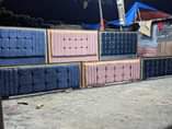 A picture of Nauza bed sofa ya chuma na ya mbao