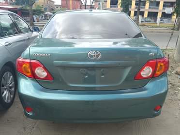 A picture of 2008 Toyota Corolla tokumbo Price 10m Location Amuwo odofin Lagos