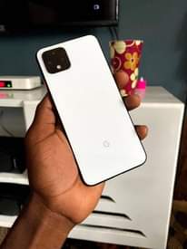 A picture of Google pixel 4 Plain