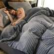 A picture of Velvet Duvet set 1 bed cover 1 bed spread and