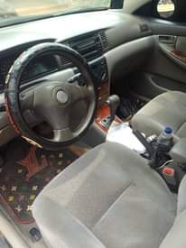 A picture of Distress alert Toyota Corolla first 2004 engine and gear untempered