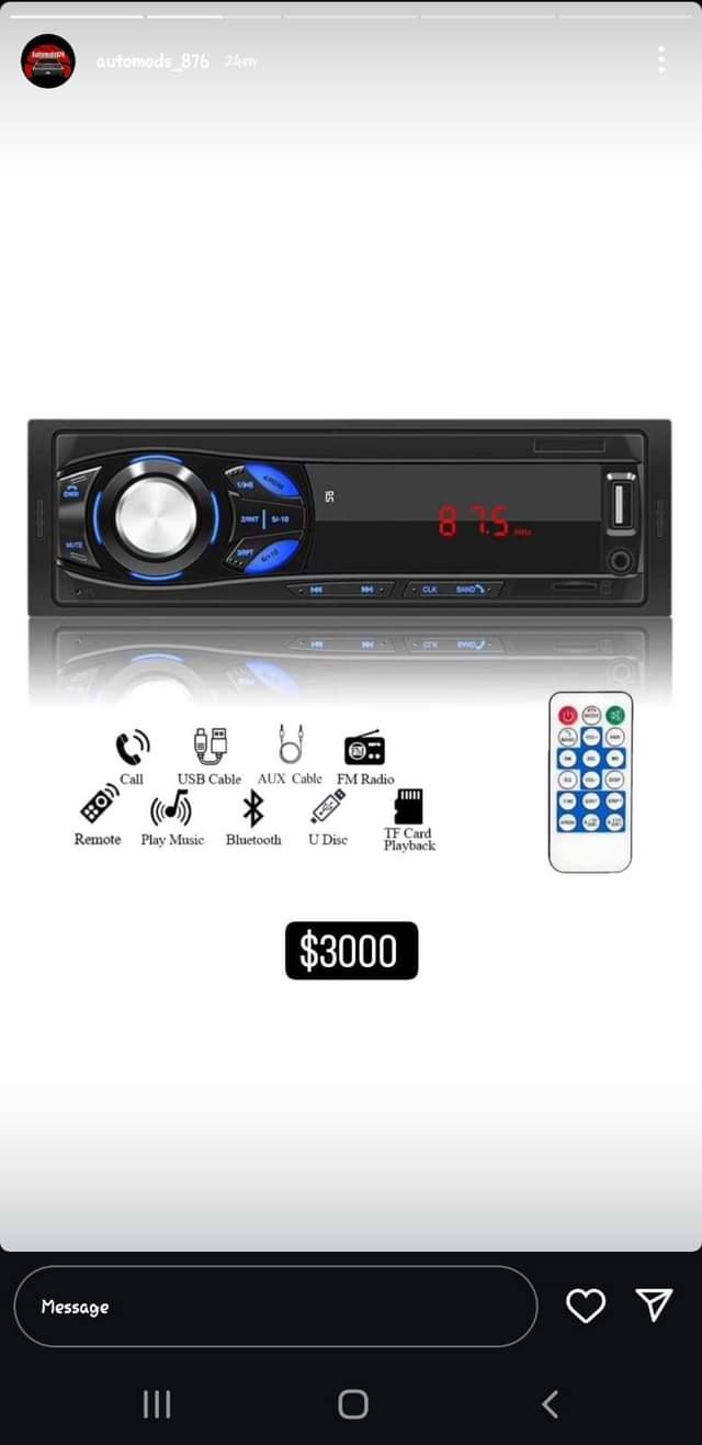 car radio