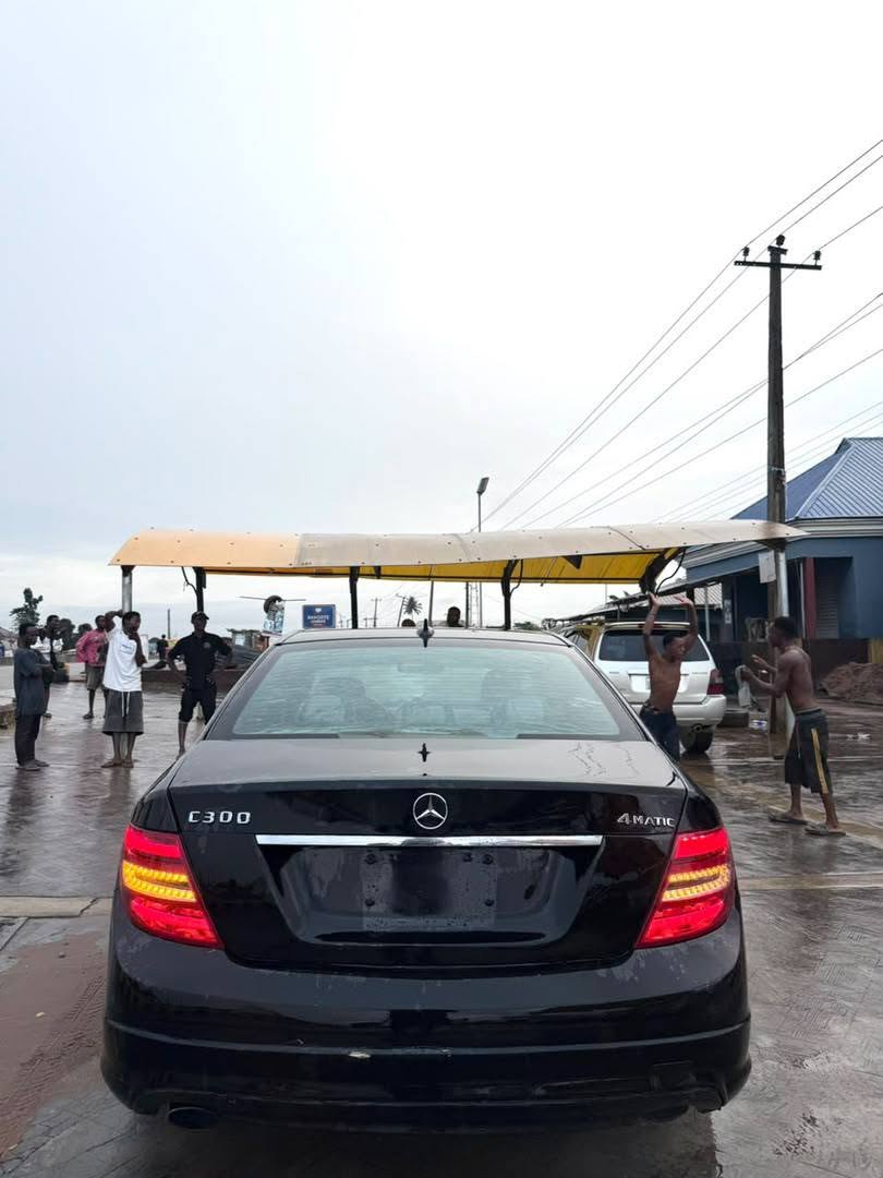 A picture of Clean neatly Benz used C300 all dry