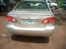 A picture of Toyota Corolla 2003 engine smoking