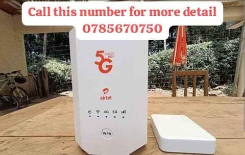 A picture of Airtel 5G router