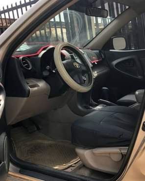 A picture of Toyota Rav4 2008 Baked on first body Fabric interior Ac