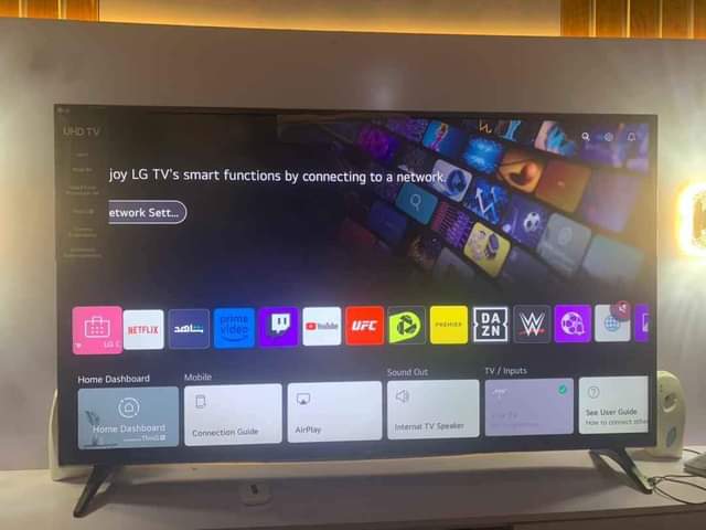A picture of 60 inches LG TV for sale