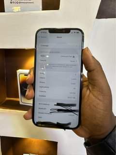A picture of iPhone 12 Pro max no Face ID