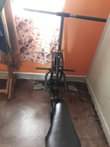 A picture of gym bikes