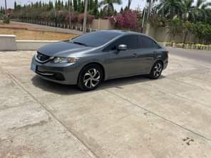 A picture of BELGIUM STANDARD HONDA CIVIC 2014 MODEL WITH DUTY AT KADUNA