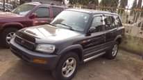 A picture of Available for sale is this rugged 2000 Toyota rav4 with