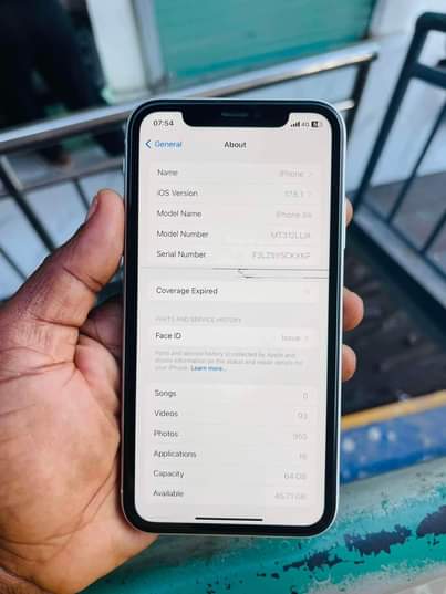 A picture of iPhone XR