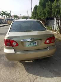 A picture of Registered 2005 Model Toyota Corolla Manual
