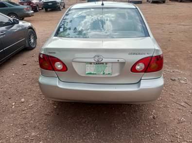 A picture of Corolla 04 FLASHED ON FIRSTBODY Dm or Call 07063306085 Price
