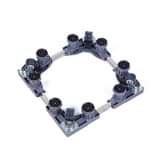 A picture of Telescopic movable trolley