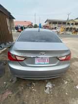 A picture of Hyundai Sonata 2012 model first body flashing everything working perfect
