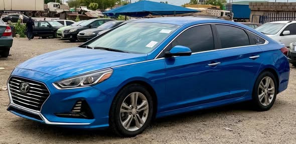 A picture of Hyundai sonata 2018