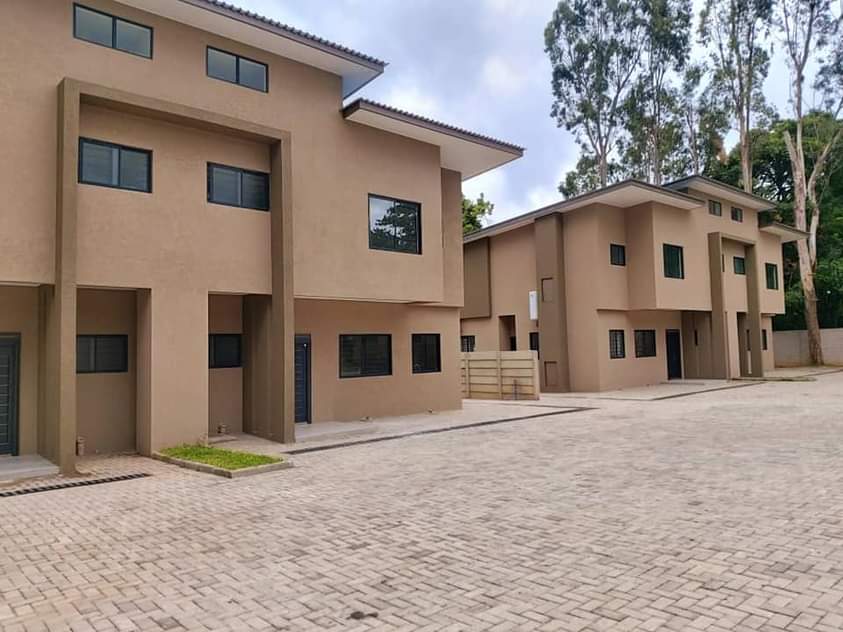 newly built houses
