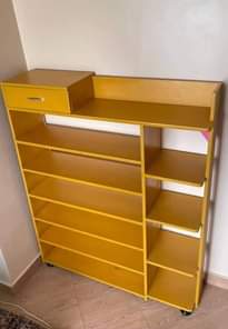 A picture of Closets and shoe rack