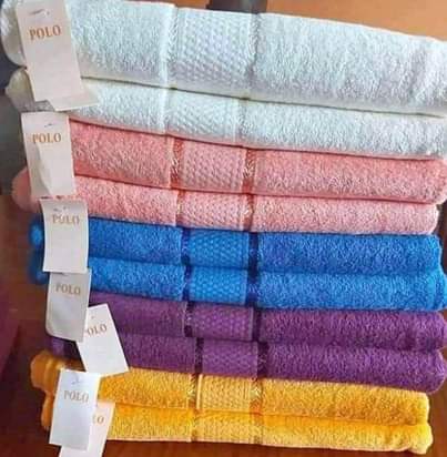 A picture of Plain pure cotton towels