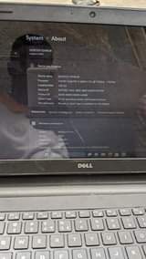A picture of Dell 45 Ram 4gb Storage 500 Gb Charge 3 hrs