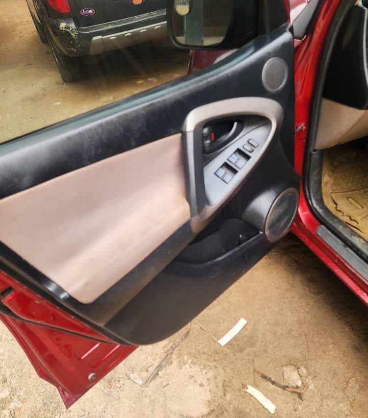 A picture of Clean Well Maintained Registered Red Toyota Rav4 2008.