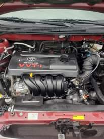 A picture of Toyota Corolla 06 shape engine gearbox ac going 7m