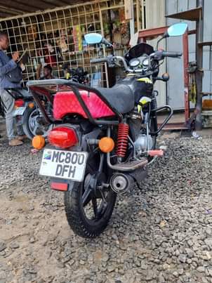 A picture of Tvs 150 kuwasha na kuondoka full document