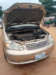 A picture of Toyota Corrola 2007 model 4 sale Super clean Body and