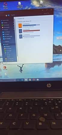 A picture of Hp laptop