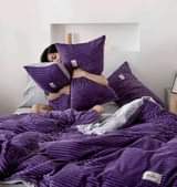 A picture of Velvet Duvet set 1 bed cover 1 bed spread and