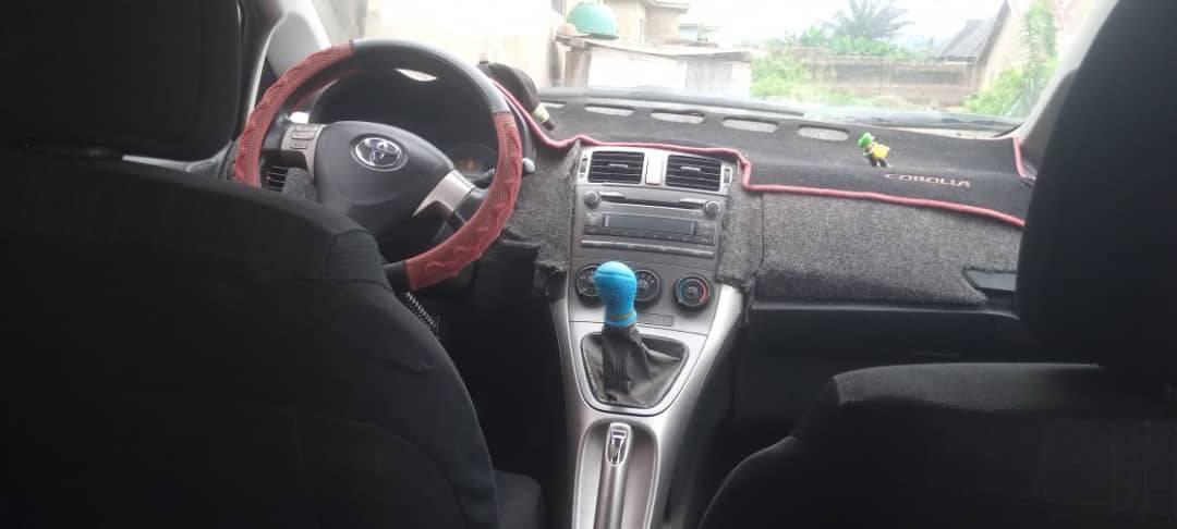 A picture of Nigeria used Corolla Ayus manual location Ibadan 4.5m Call 07030604315